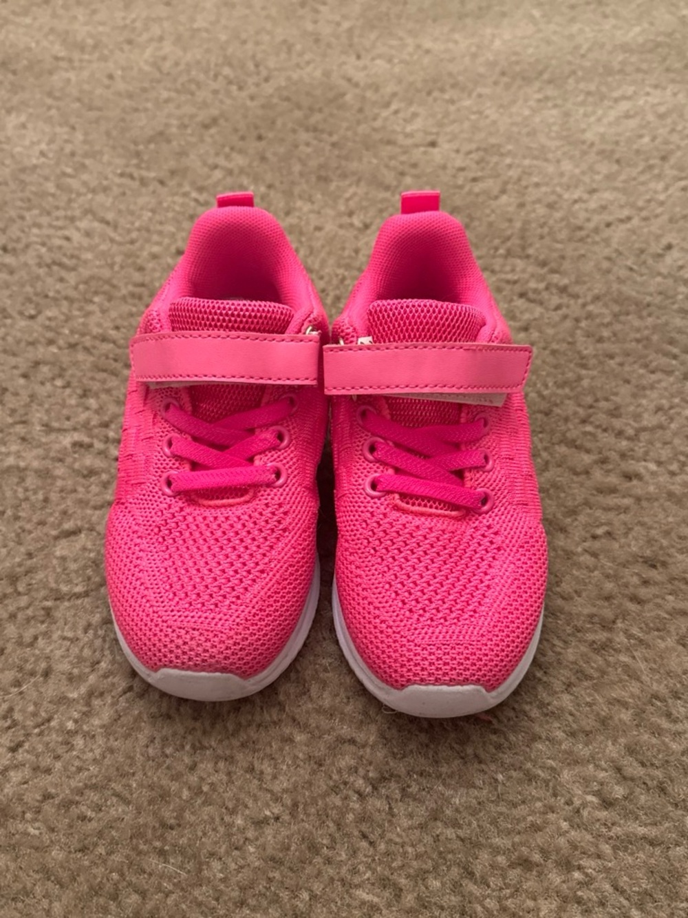 Kids Sneakers - Hot Pink Knit